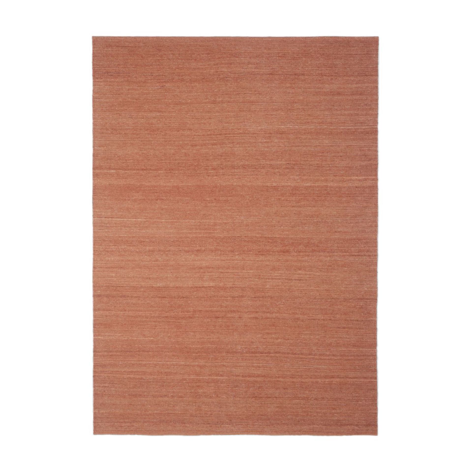 Terracotta Nomad kilim Teppich Ethnicraft